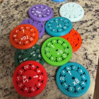 Math Facts Fidget Spinners