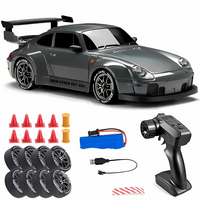 Retro Drift Master – 4WD RC Car with LED Lights