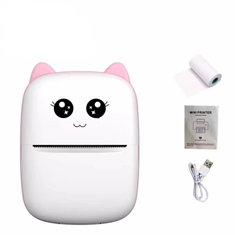 Ultra-Compact Mini Wireless Portable Thermal Label Printer for Quick On-The-Go Labeling