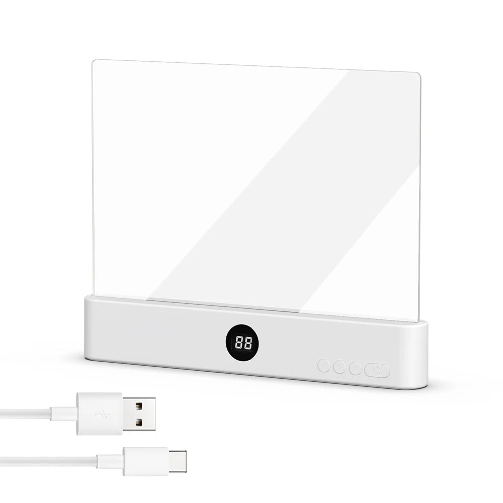 LED Night-Vision Flat-Panel Reading Lamp